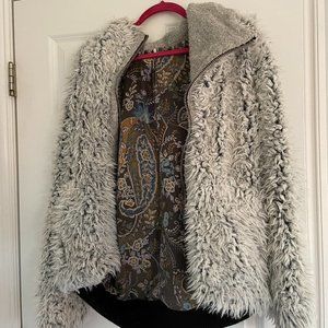 Free People Fluffy Dolman Jacket